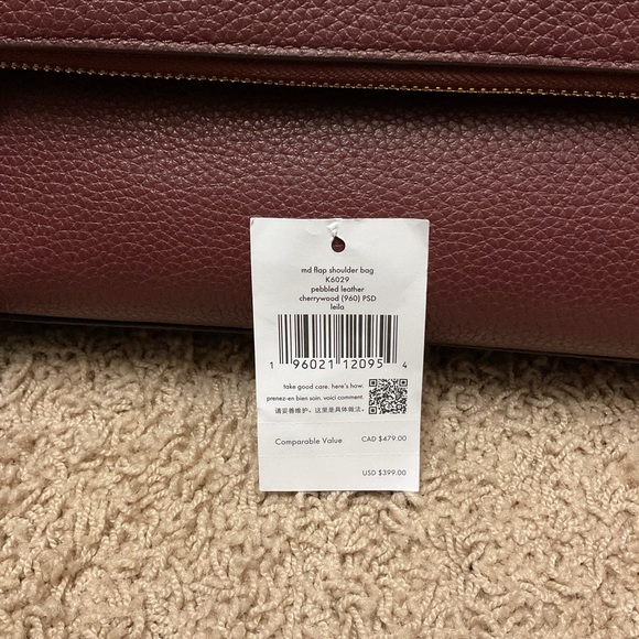 NWT - Kate Spade Leila md Flap Shoulder Bag - Picture 2 of 10
